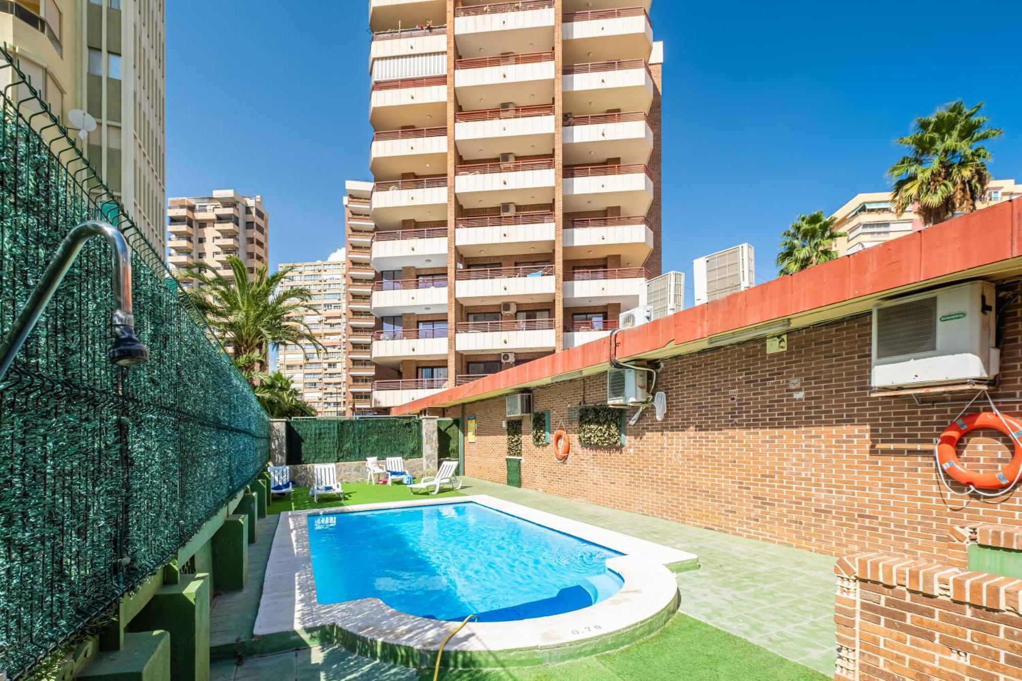 Carlos V 3-A Apartment Levante Beach Benidorm Bagian luar foto